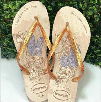 Chinelo Slim Party, Havaianas, Feminino