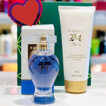 Combo Botica 214 Verano en Firenze Floral Frutal: Eau de Parfum 75ml + Creme Acetinado 200g