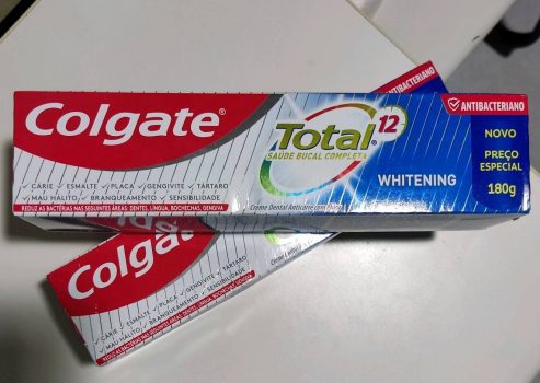 Creme Dental Colgate Total 12 Whitening 180g