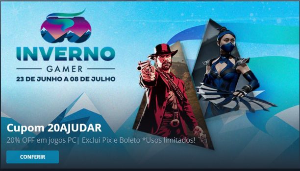 CUPOM NUUVEM 20% de Desconto para Jogos de PC