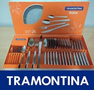 Faqueiro Tramontina Buzios Inox 23799071 - 24 peças