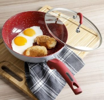 Frigideira Wok com tampa Power Taste 24 cm - La Cuisine