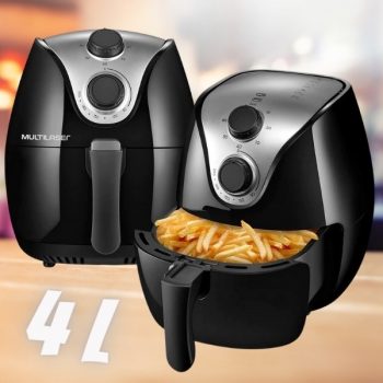 Fritadeira Elétrica sem Óleo 4 Litros Multilaser Air Fryer CE021 110V