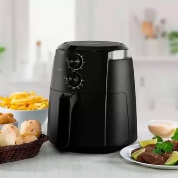 Fritadeira Sem Óleo Air Fry Dual Cyclone Mídea, 3.5L, Timer, 127V, Preto - FRE35P1 - MIDEA