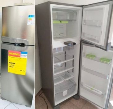 Geladeira/Refrigerador Consul Frost Free Duplex - 386L com Prateleira Dobrável CRM43 NKANA