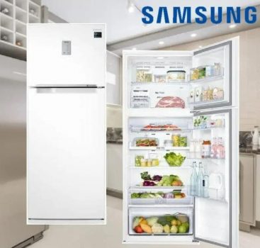 Geladeira Samsung Evolution RT46 com PowerVolt Inverter Duplex 460L - Branca