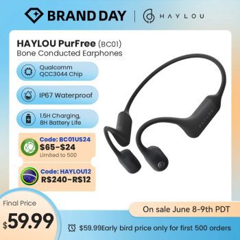 HAYLOU PurFree BC01 Bone  Cupom