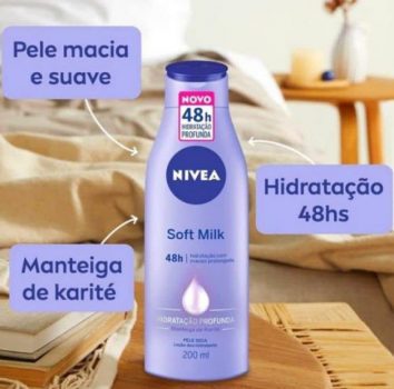 Hidratante Desodorante NIVEA Soft Milk 200ml
