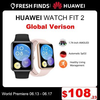 HUAWEI Watch Fit 2 Cupom