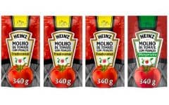 Kit 3 Molhos de Tomate Heinz Tradicional 340g + 1 Molho Toma