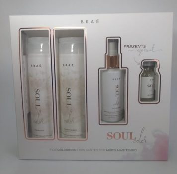 Kit BRAÉ Soul Color Caixa Presente (4 Produtos)