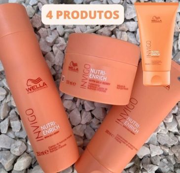 Kit Wella Professionals Invigo Nutri-Enrich Full (4 Produtos)