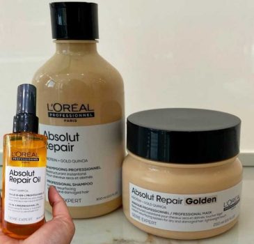 L'Oréal Professionnel Absolut Repair Trio Kit - Shampoo + Máscara + Óleo - L'Oréal Professionnel