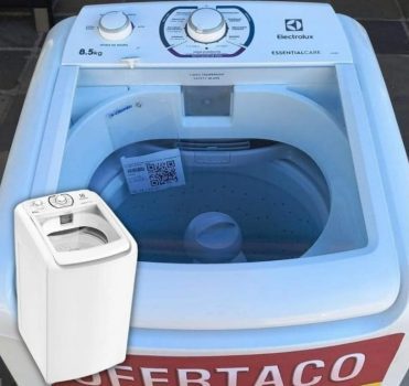 Lavadora de Roupas Electrolux LES09 8,5kg - 10 Programas de Lavagem