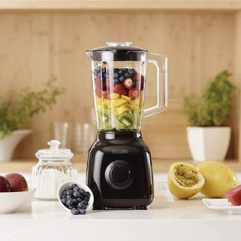 LIQUIDIFICADOR ELGIN 2 VELOCIDADES MAIS PULSAR 650W COM JARRA 1,6L