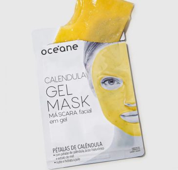 Máscara Facial em Gel, Calendula Gel Mask., Océane