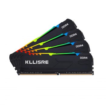 Memória RAM kllisre ddr4 8Gb 3200 black RGB