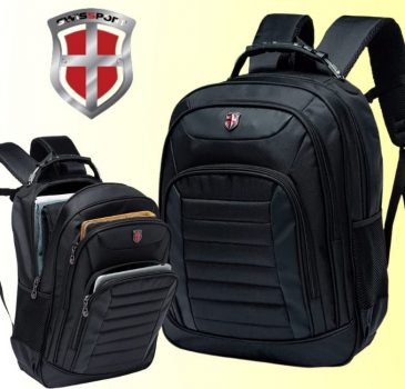 Mochila Executiva Notebook Semi Impermeável Cabo De Aço