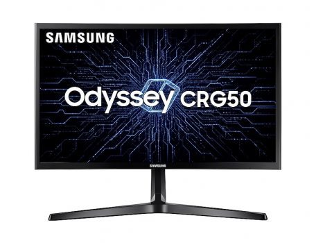 Monitor Gamer Curvo Samsung 24" Fhd 144 Hz hdmi Dp Freesync Preto Serie Crg50 - LC24RG50FZLMZD