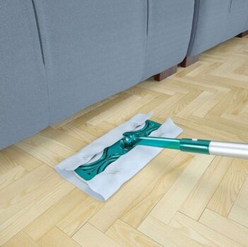 Mop Easy Floor com 5 Lenços Wipes eletrostáticos, MOP0177, Flash Limp