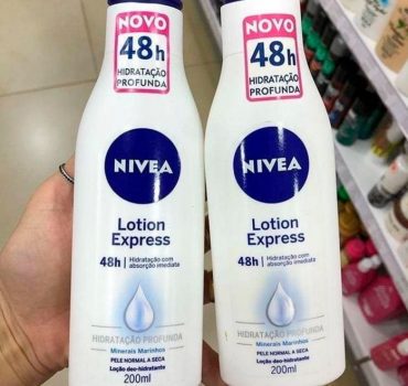 NIVEA Loção Hidratante Lotion Express 48h Hidratação Profunda 200ml