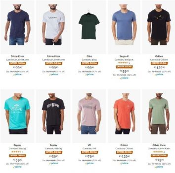 Ofertas em Camisetas Masculinas
