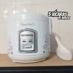 Panela Elétrica de Arroz Mondial Bianca Rice NPE-05 5 Xícaras - Branca - 110V