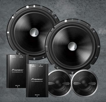 Pioneer TS-C170BR - Kit 2 Vias 6-3/4" Polegas Com Crossover 220W Rms