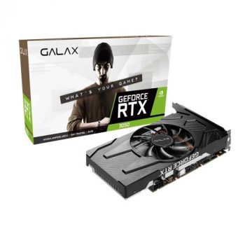 Placa de Vídeo Galax NVIDIA RTX 3050 (1-Click OC V2), 8GB GDDR6, LHR, DLSS, Ray Tracing - 35NSL8MD5YBP