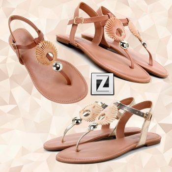 Rasteira Look Fashion Concha Feminina