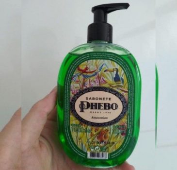 Sabonete Líquido Tradicional Amazon, Phebo, 320Ml