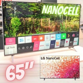 Smart TV LG 65" 4K NanoCell 65NANO75 3x HDMI 2.0 Inteligência Artificial ThinQAI Smart Magic 2021