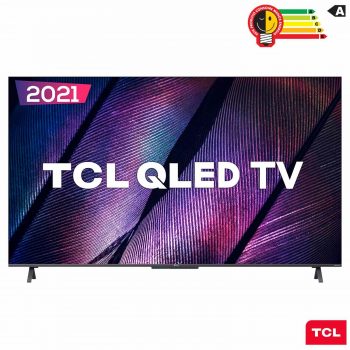 Smart TV TCL QLED Ultra HD 4K 55? Android TV com Google Assistant, Dolby Vision, HDR10+ e Wi-Fi - 55C725