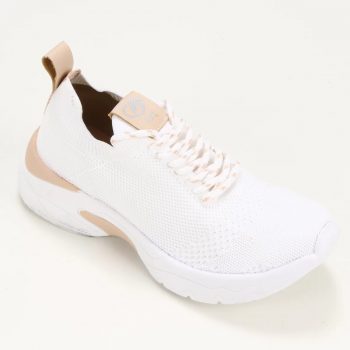 Tênis Ecko Fit Feminino - Branco+Marrom