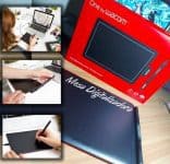 Wacom One CTL472 - Mesa Digitalizadora, Preto / Vermelho