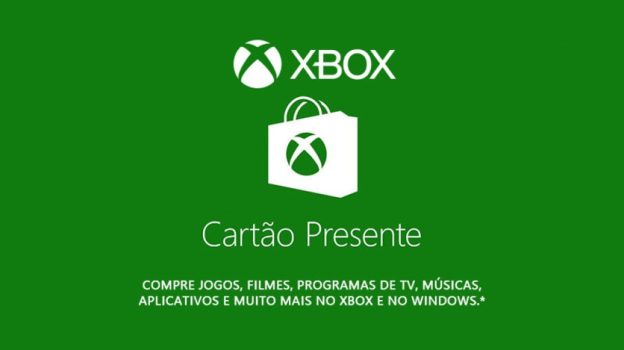 7% de desconto em Gift Cards Xbox