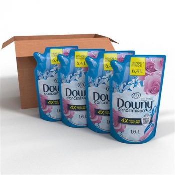 Amaciante Downy Concentrado Brisa de Verão Refil 1,6L - 4 Unidades