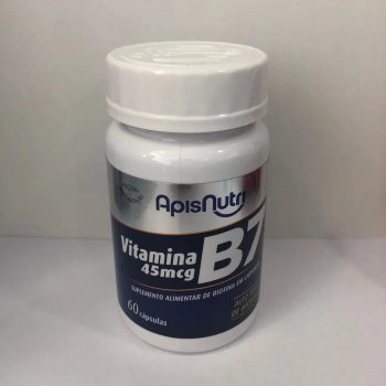 Apisnutri Suplemento de Vitamina B7, 60 Capsulas