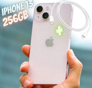 Apple iPhone 13 256GB Estelar Tela 6,1” 12MP - iOS + Cabo de USB-C para Lightning 1m Original