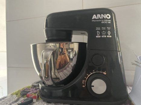 Batedeira Planetária Arno Deluxe Inox Sx71