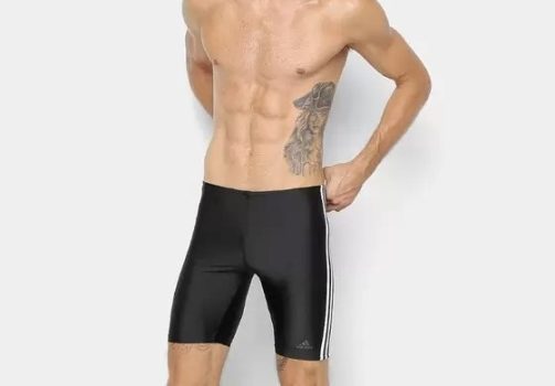 Bermuda D'Água Adidas Fit 3S Masculina