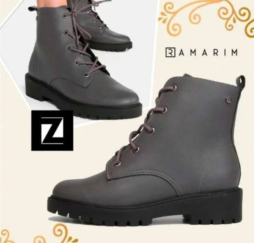Bota Coturno Ramarim Tratorada Feminina