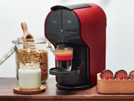 Cafeteira Cápsulas Delta Q Quick Vermelha 127V