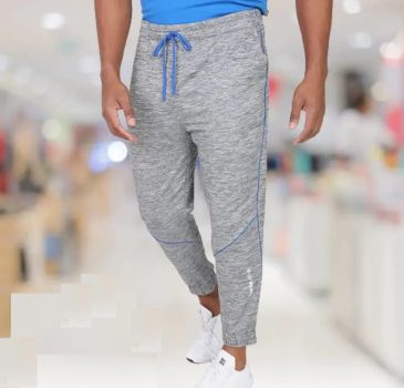 Calça de Moletom Enfim Jogger Active Cinza