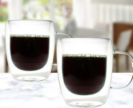 Canecas para Café Parede Dupla 2 peças 310ml - Casambiente