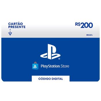 Cartão Presente Digital PlayStation Por: R$200