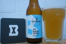 Cerveja Backbone, Belgian Witbier, Garrafa, 355ml 1un