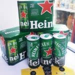 Cerveja Heineken Puro Malte Lager Premium - 6 Unidades Lata 250ml