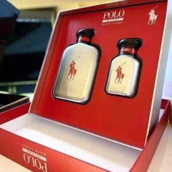 Coffret Perfume Masculino Polo Red Rush Eau De Toilette 125ml + 40ml