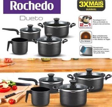 Conjunto 4 Peças Rochedo Duetto